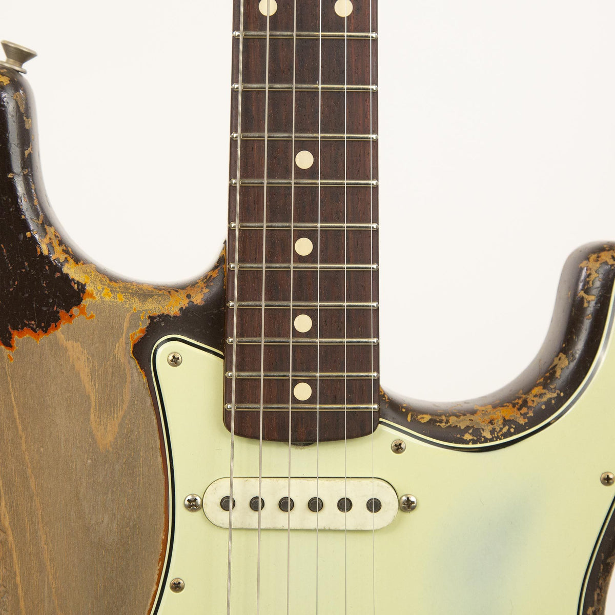Fender Custom Shop '62 Stratocaster Ultimate Relic Masterbuilt Dale Wilson Music Zoo 25th Anniversary Edition — 7