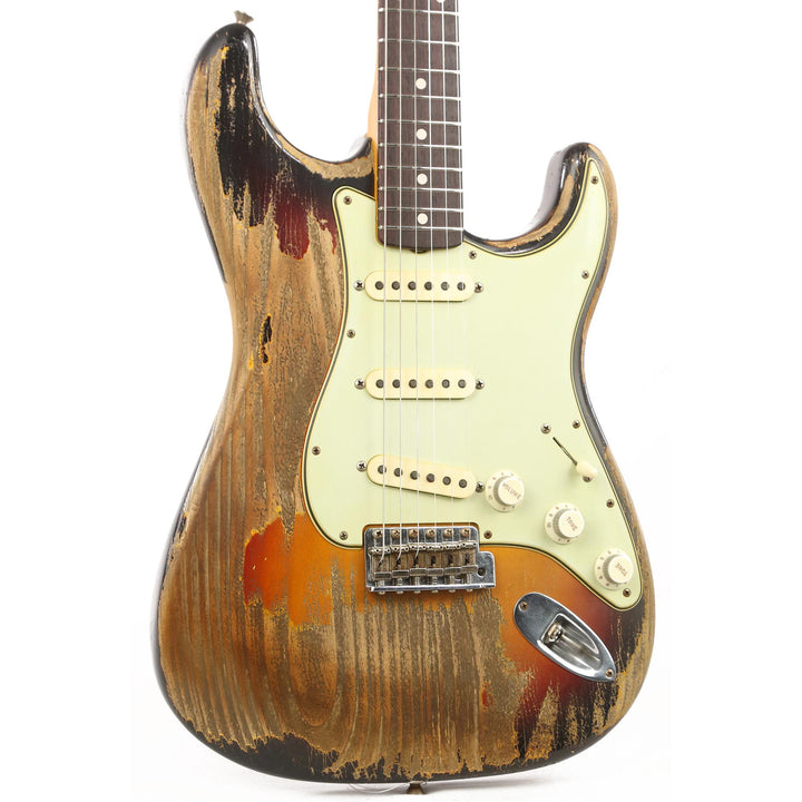 Fender Custom Shop '62 Stratocaster Ultimate Relic Masterbuilt Greg Fessler Music Zoo 25th Anniversary Edition