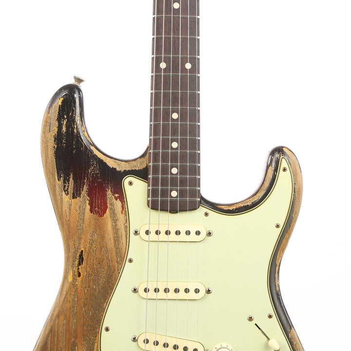 Fender Custom Shop '62 Stratocaster Ultimate Relic Masterbuilt Greg Fessler Music Zoo 25th Anniversary Edition
