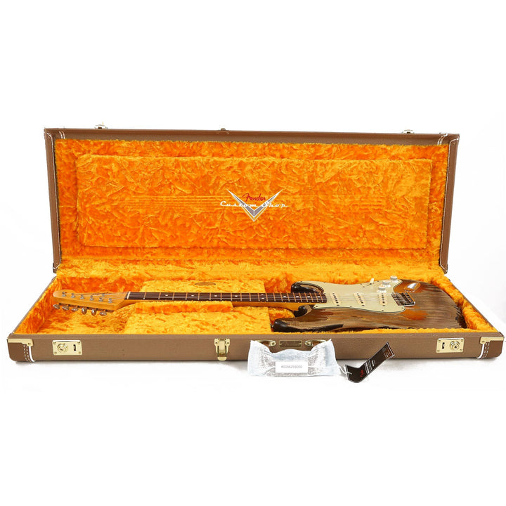 Fender Custom Shop '62 Stratocaster Ultimate Relic Masterbuilt Greg Fessler Music Zoo 25th Anniversary Edition