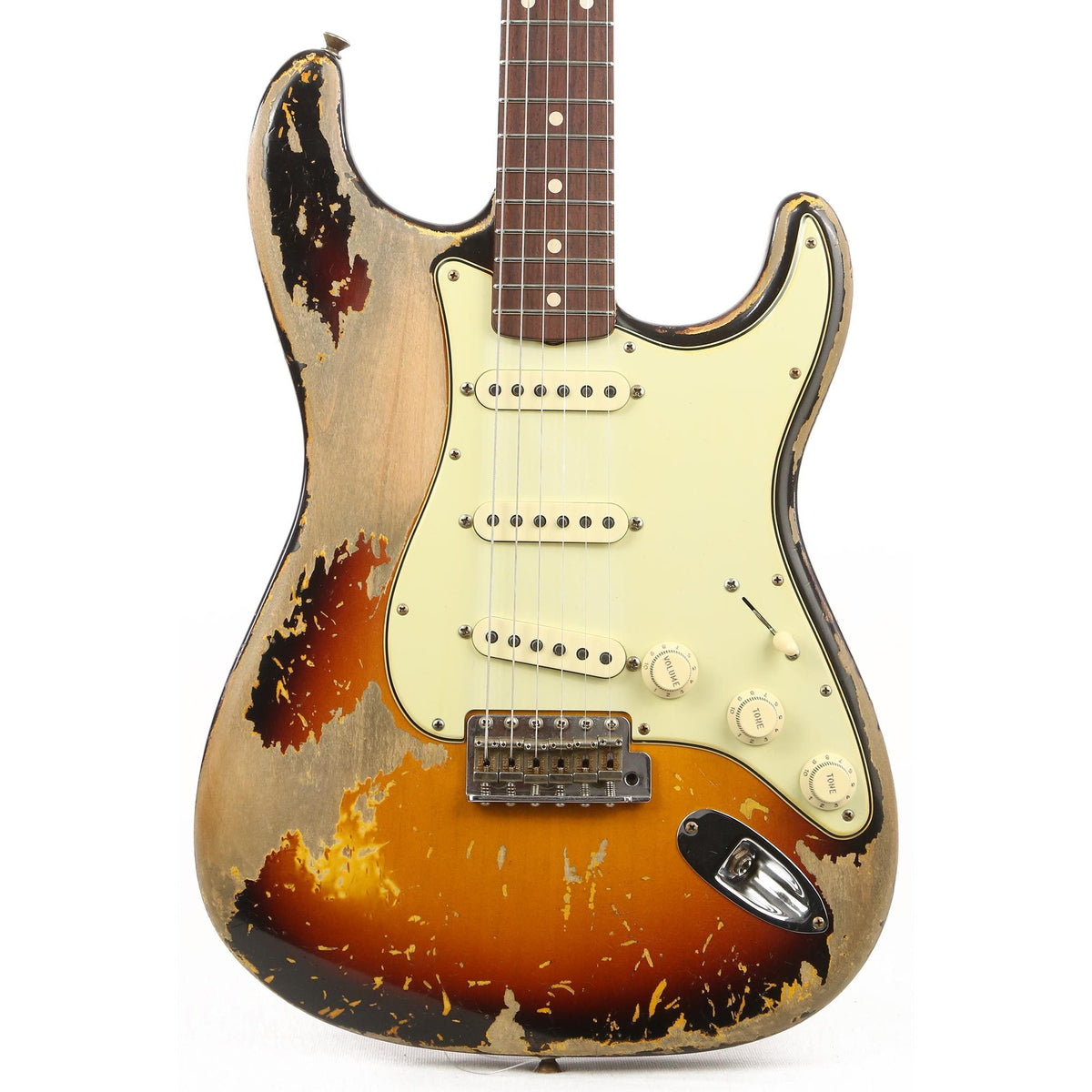Fender Custom Shop '62 Stratocaster Ultimate Relic Masterbuilt Todd Krause Music Zoo 25th Anniversary Edition — 1