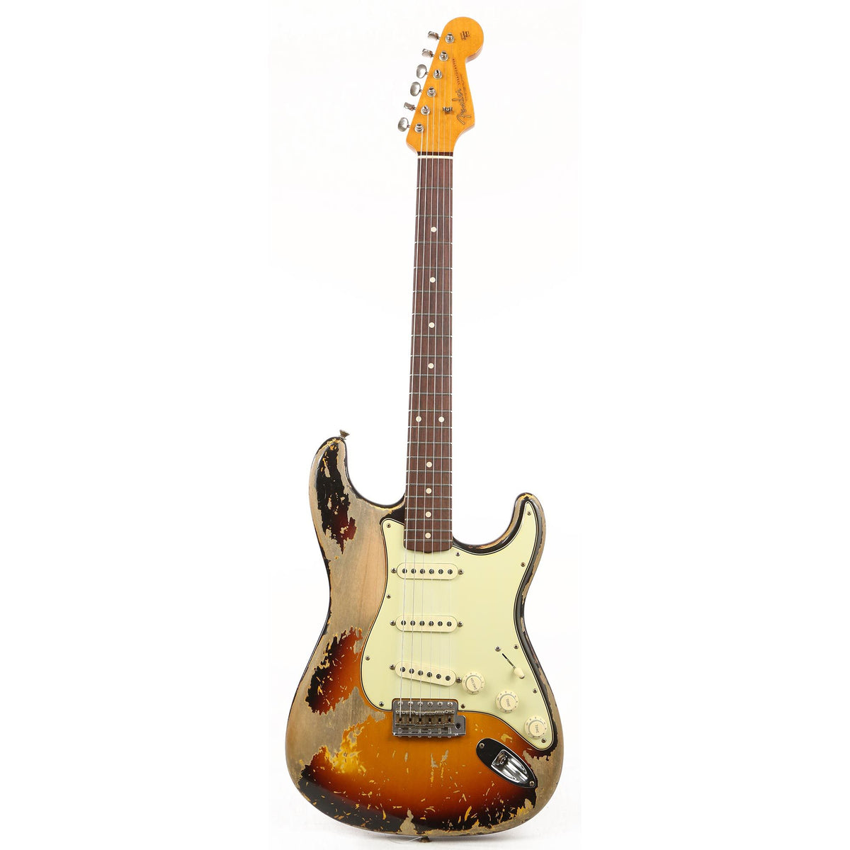Fender Custom Shop '62 Stratocaster Ultimate Relic Masterbuilt Todd Krause Music Zoo 25th Anniversary Edition — 2