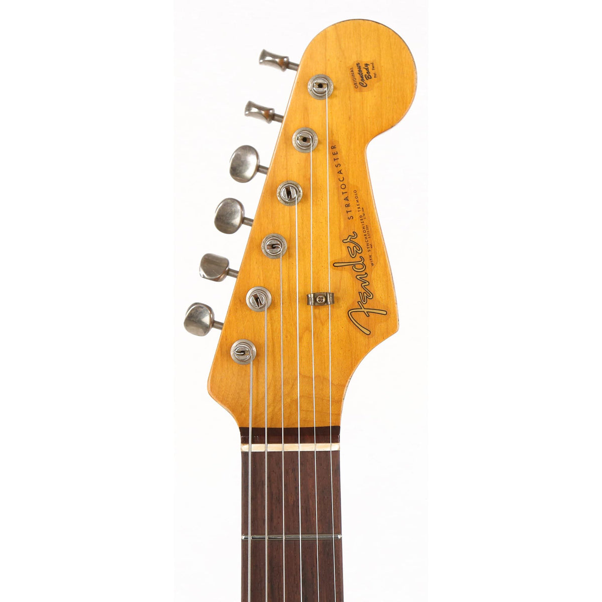 Fender Custom Shop '62 Stratocaster Ultimate Relic Masterbuilt Todd Krause Music Zoo 25th Anniversary Edition — 4
