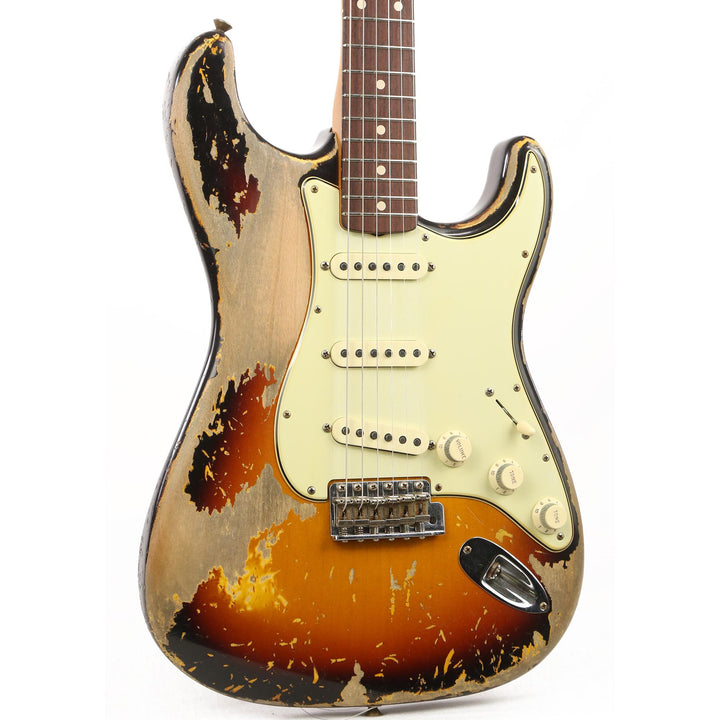 Fender Custom Shop '62 Stratocaster Ultimate Relic Masterbuilt Todd Krause Music Zoo 25th Anniversary Edition