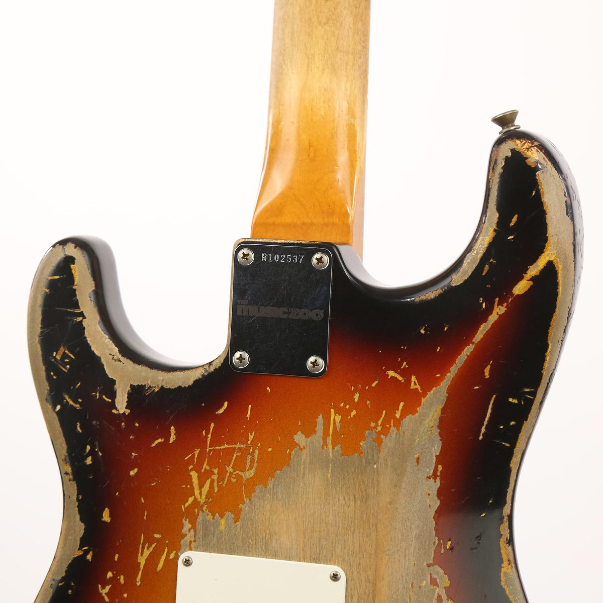 Fender Custom Shop '62 Stratocaster Ultimate Relic Masterbuilt Todd Krause Music Zoo 25th Anniversary Edition — 8