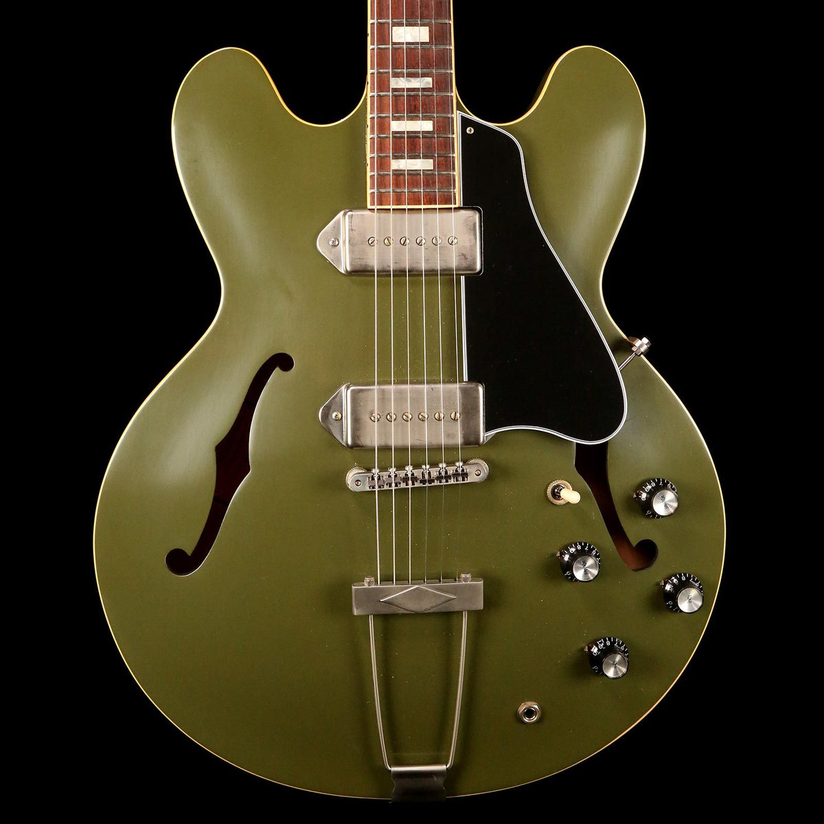 Gibson ES-330 Limited Edition VOS Olive Drab Green 2017 — 1