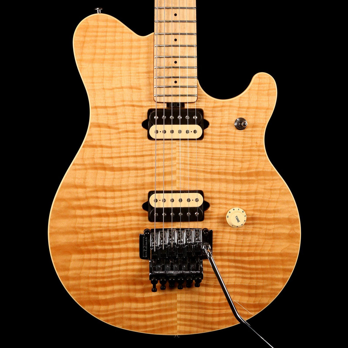 Ernie Ball Music Man EVH Flame Top Natural 1992 — 1