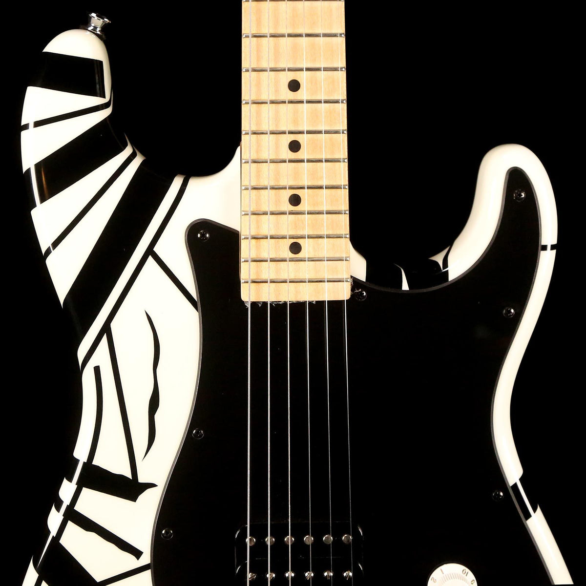 Charvel EVH Art Series Black and White Stripes 2004 — 6