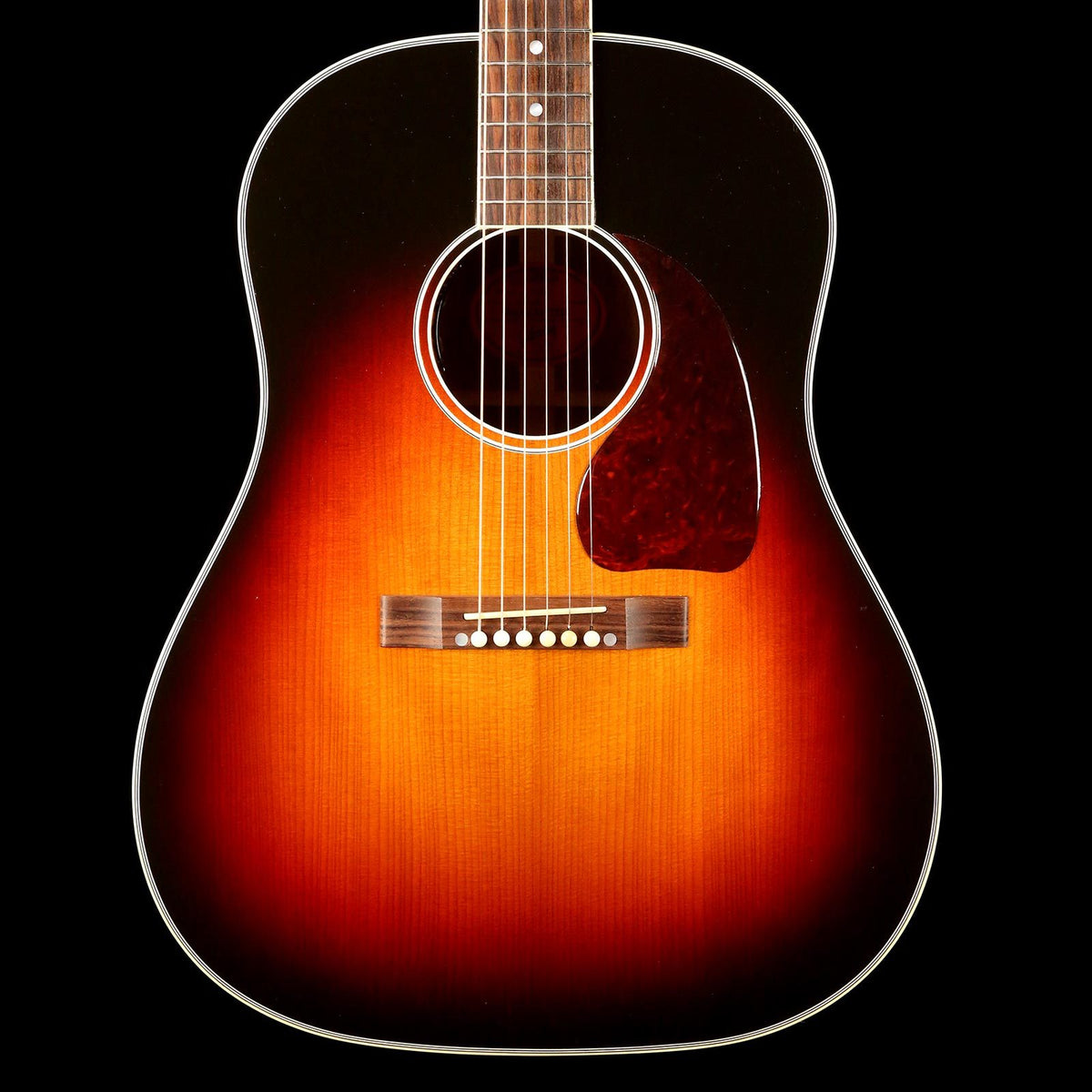 Gibson J-45 75th Anniversary Acoustic-Electric 2017 Triburst — 1