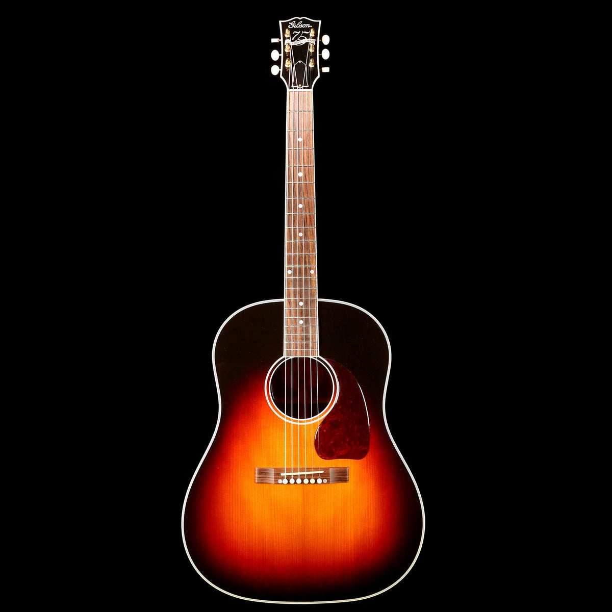 Gibson J-45 75th Anniversary Acoustic-Electric 2017 Triburst — 2