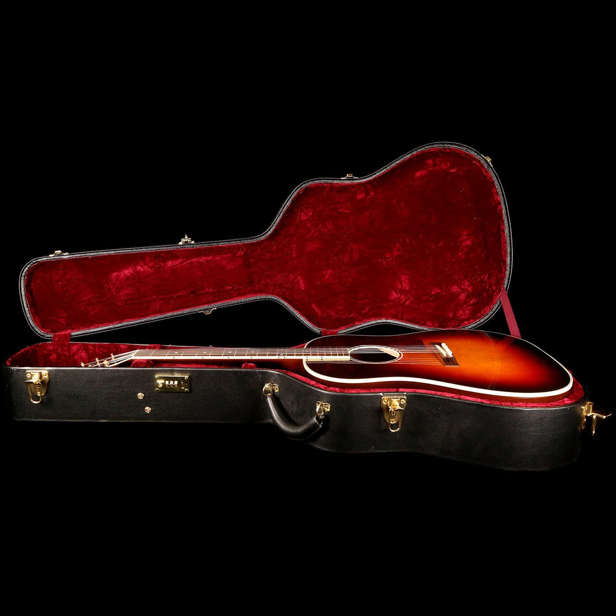 Gibson J-45 75th Anniversary Acoustic-Electric 2017 Triburst — 7