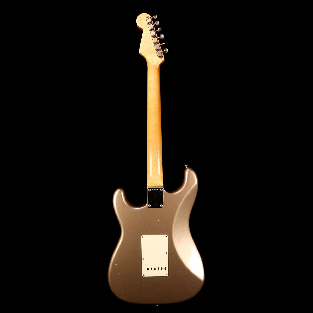Fender Custom Shop '62 Stratocaster Masterbuilt Greg Fessler Relic Shoreline Gold — 3