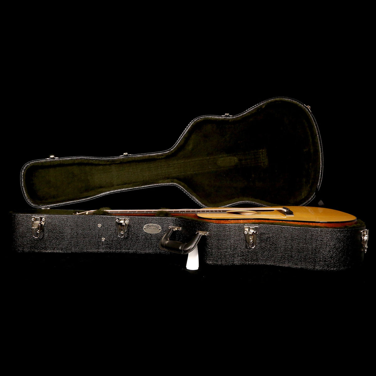 Martin Custom Shop Style 18 Dreadnought Flamed Mahogany Acoustic Natural — 7
