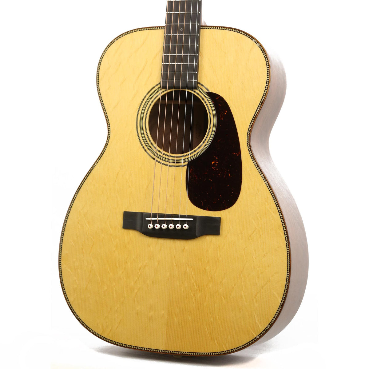 Martin Custom Shop Style 28 00 Acoustic Bearclaw Engelmann Spruce and Figured Claro Walnut — 6