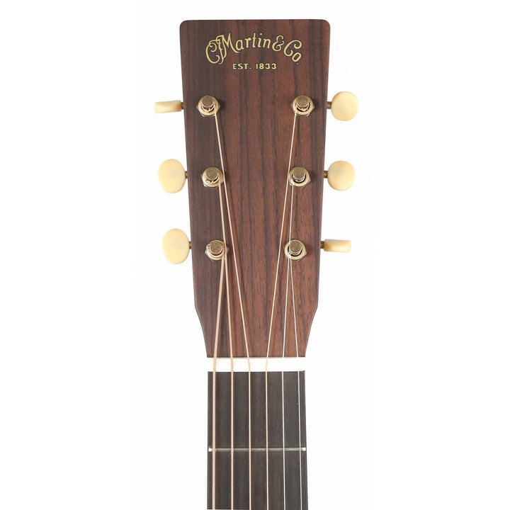 Martin Custom Shop Style 18 OM Acoustic Sitka Spruce and Flamed Mahogany Ambertone