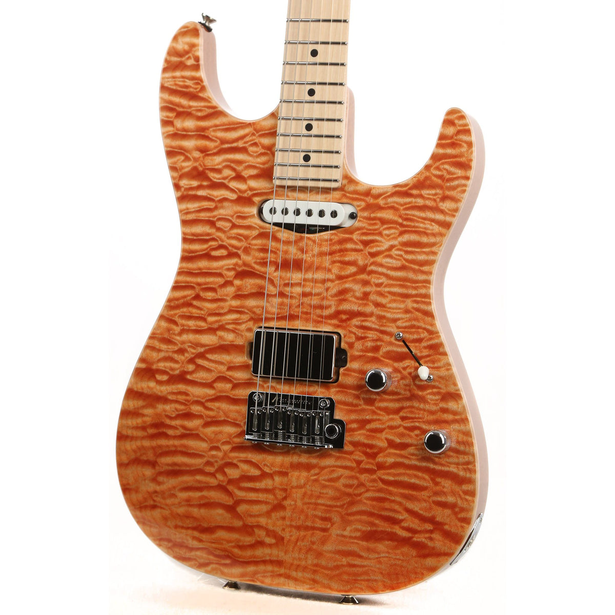 Tom Anderson Drop Top Quilt Natural Coral with Binding — 6