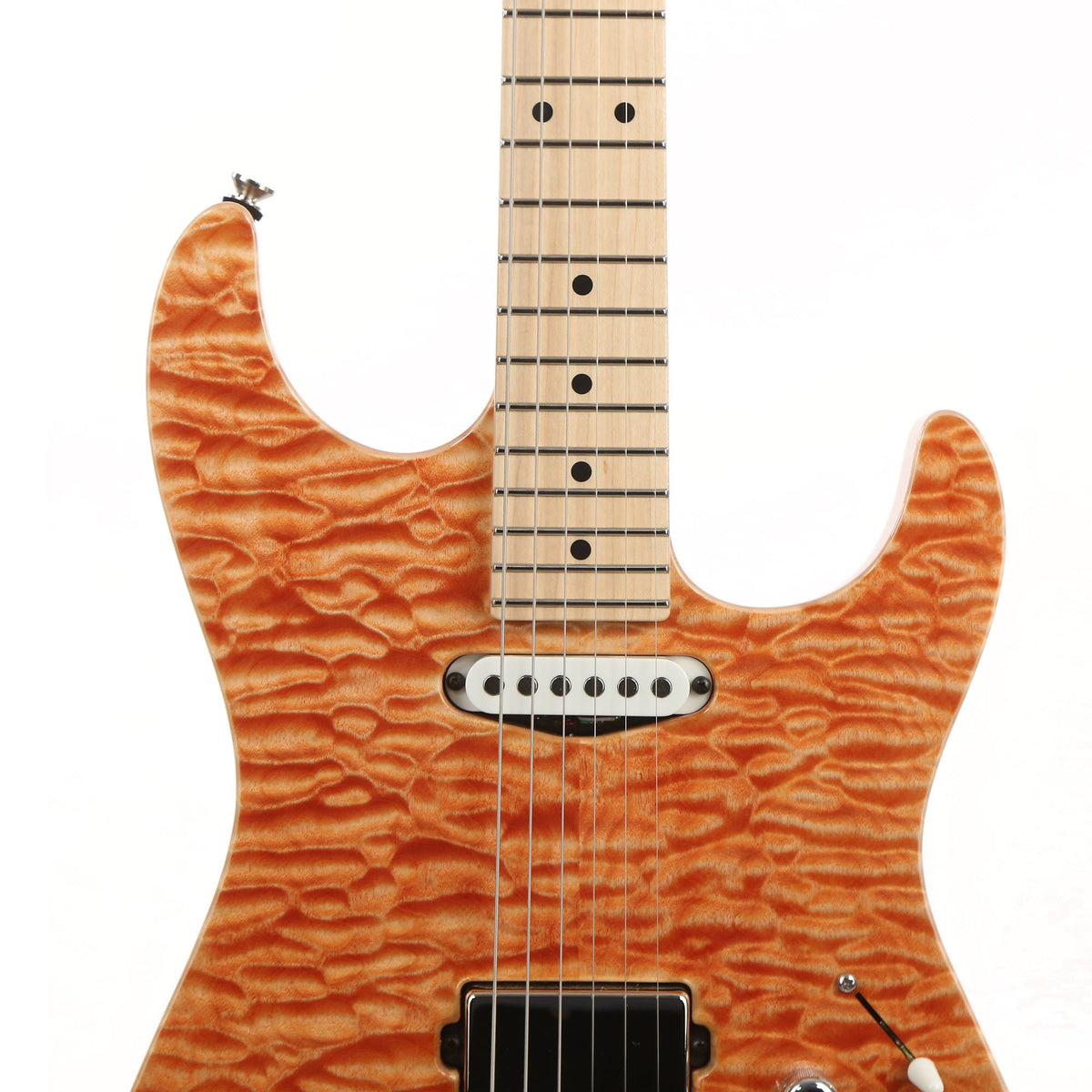 Tom Anderson Drop Top Quilt Natural Coral with Binding — 7