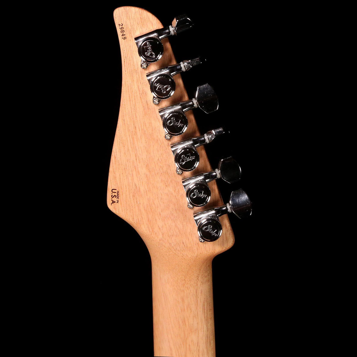 Suhr Standard Faded Trans Green Burst 2016 — 5
