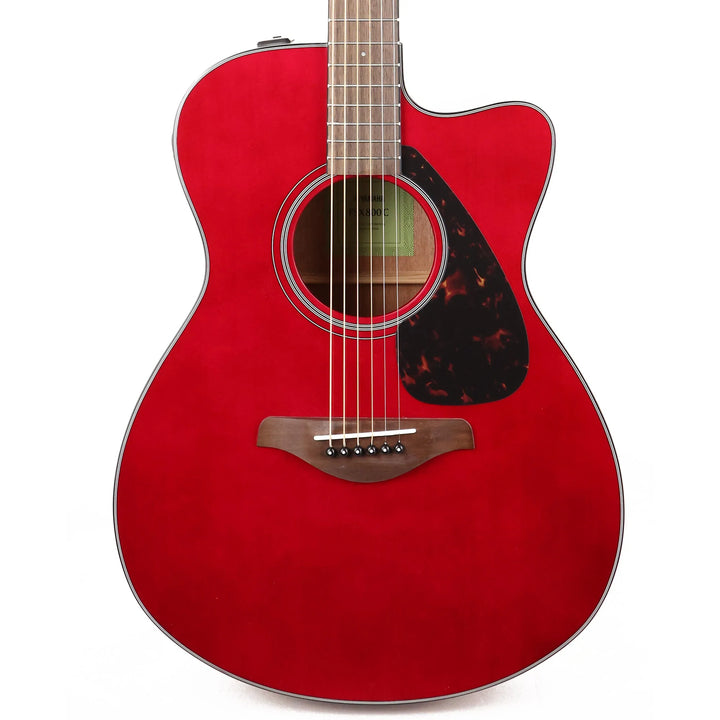 Yamaha FSX800C Concert Acoustic-Electric Ruby Red