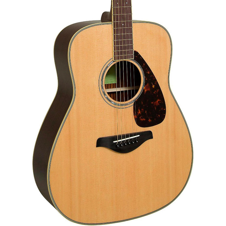 Yamaha FG830 Dreadnought Acoustic Natural Open-Box