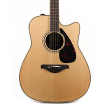 Yamaha FGX830C Dreadnought Cutaway Acoustic-Electric Natural Used