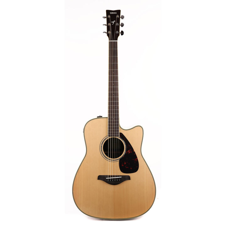 Yamaha FGX830C Dreadnought Cutaway Acoustic-Electric Natural Used