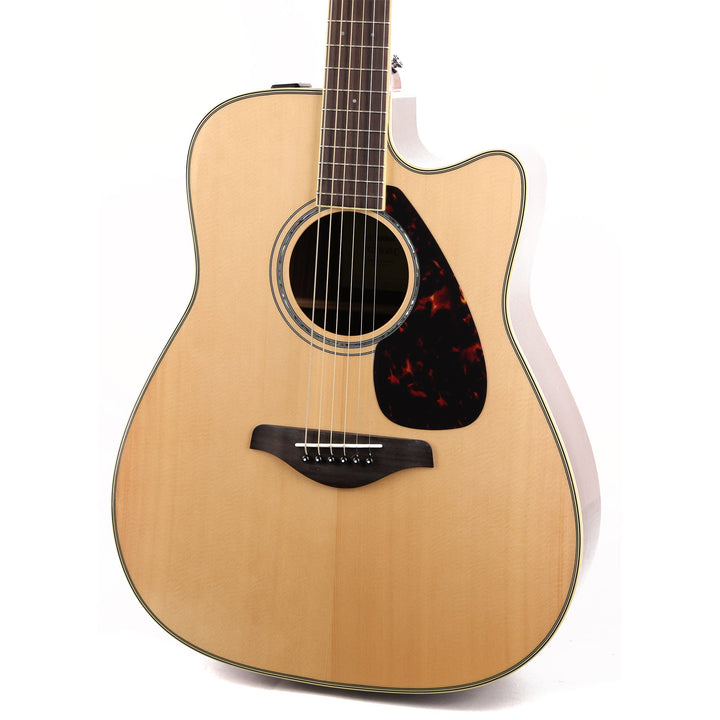 Yamaha FGX830C Dreadnought Cutaway Acoustic-Electric Natural Used