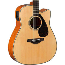 Yamaha FGX820C Dreadnought Acoustic-Electric Natural