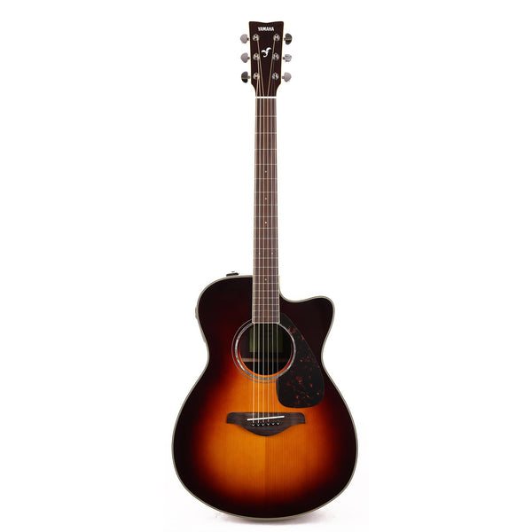 Yamaha FSX830C Concert AcousticElectric Brown Sunburst The Music Zoo