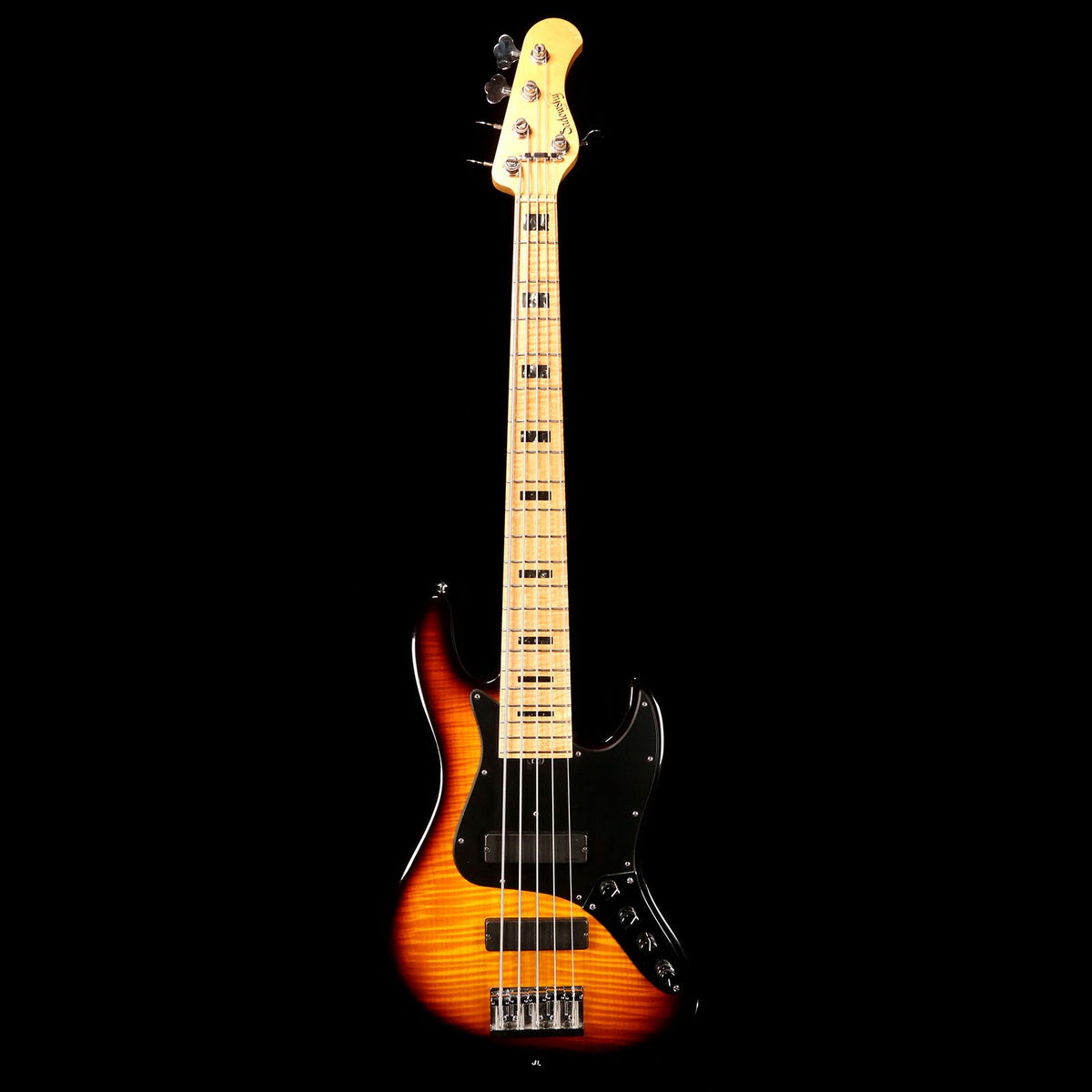 Sadowsky 21 Fret NYC 5-String Bass Flame Maple Top Sunburst — 2