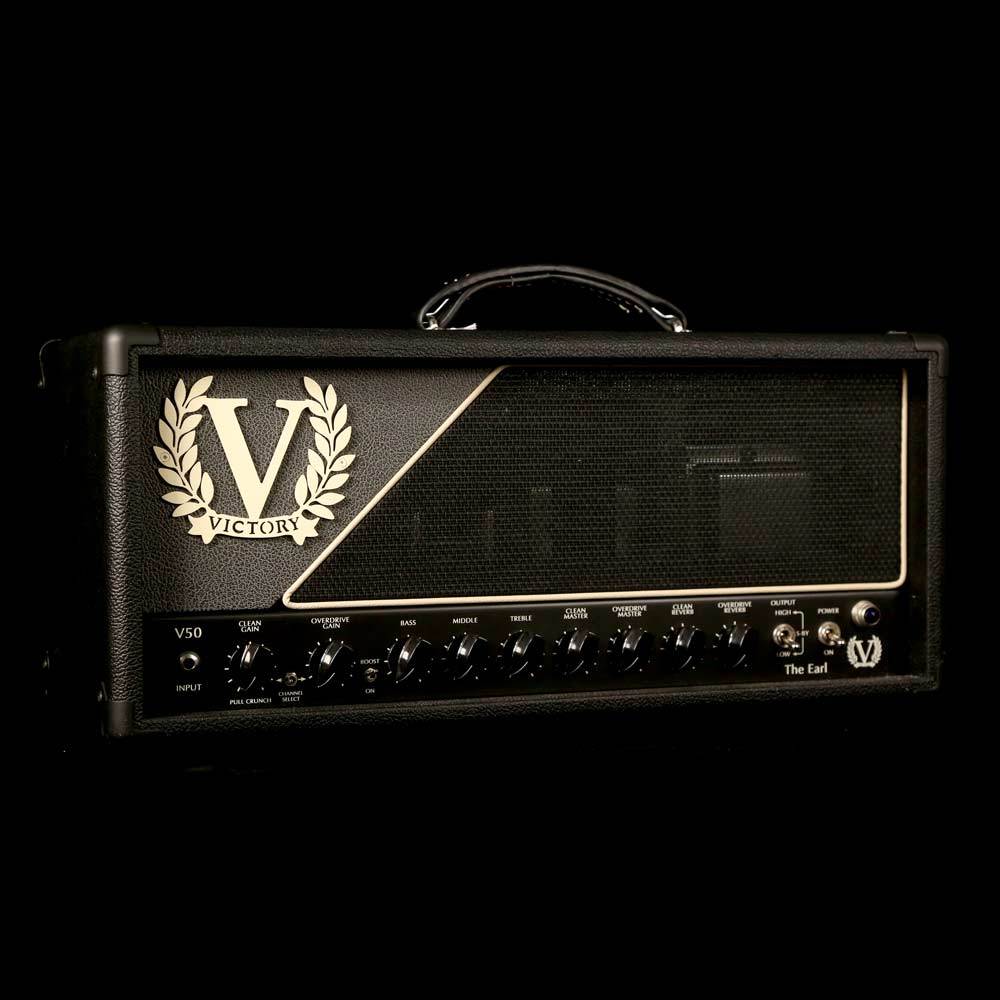 Victory V50 The Earl 50-Watt Amplifier Head Black — 1