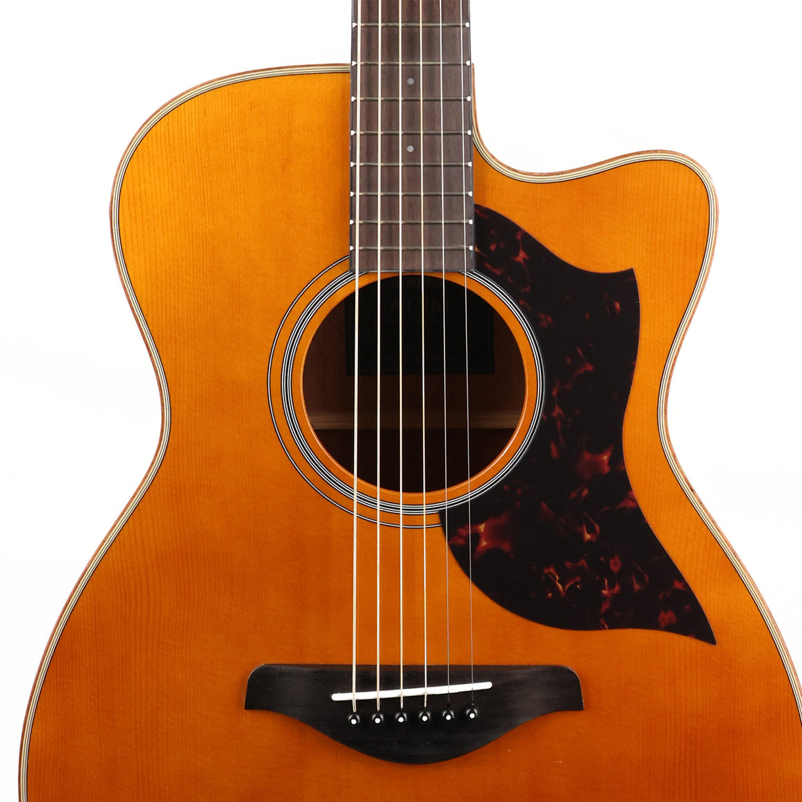 Yamaha AC1M VN Concert Cutaway Acoustic-Electric Vintage Natural
