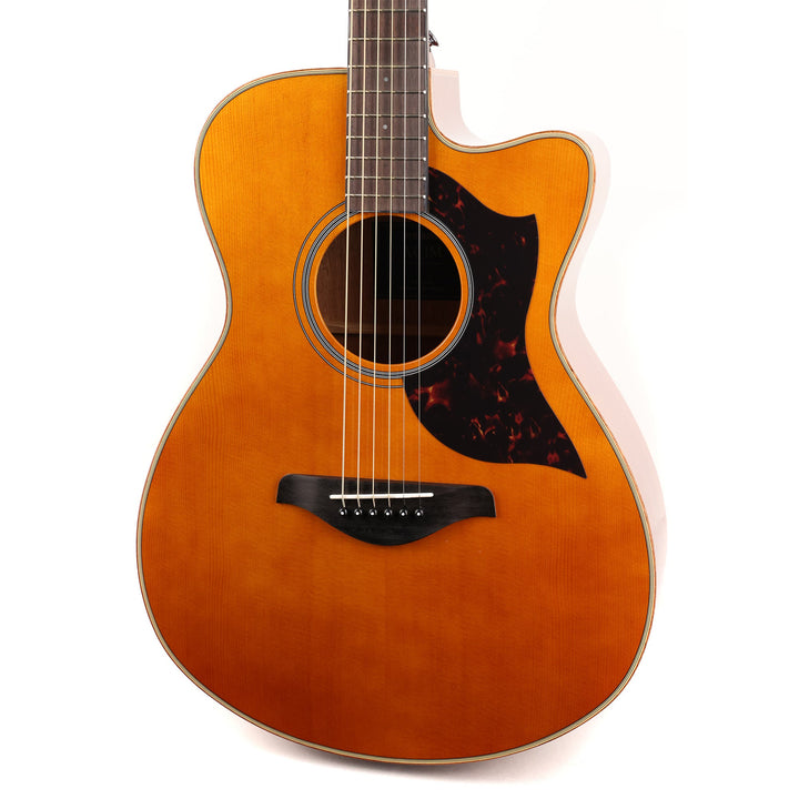 Yamaha AC1M VN Concert Cutaway Acoustic-Electric Vintage Natural Used