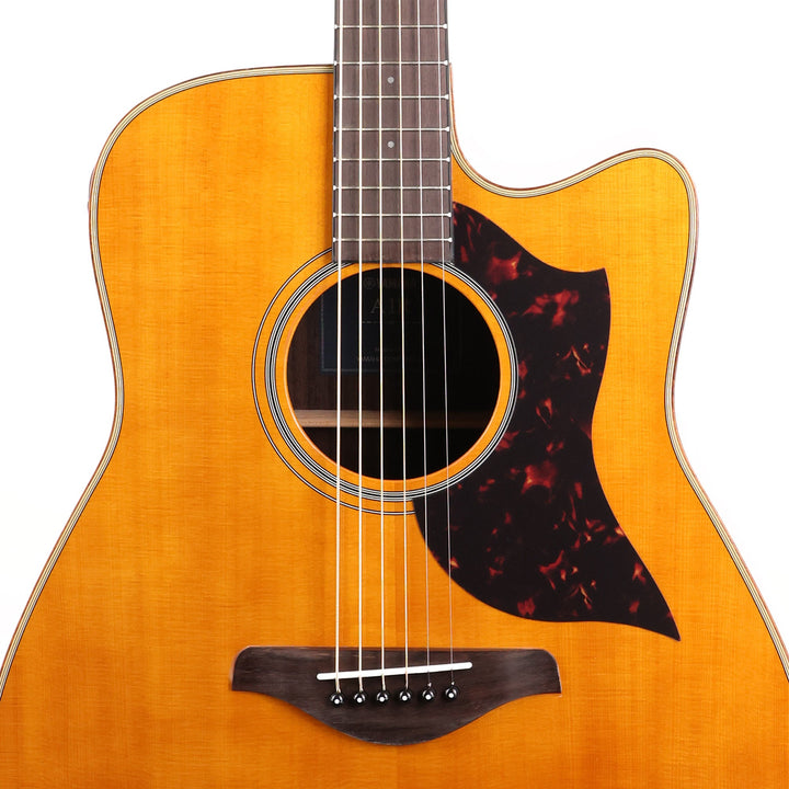 Yamaha A1R Dreadnought Cutaway Acoustic-Electric Vintage Natural