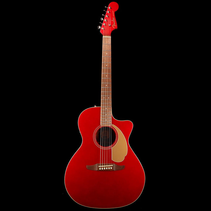 Fender California Series Newporter Player Acoustic-Electric Candy Apple Red