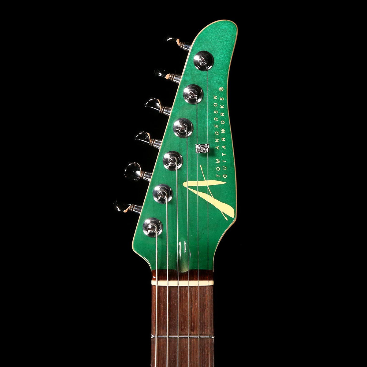Tom Anderson Hollow Drop Top Trans Forest Green 2009 — 4
