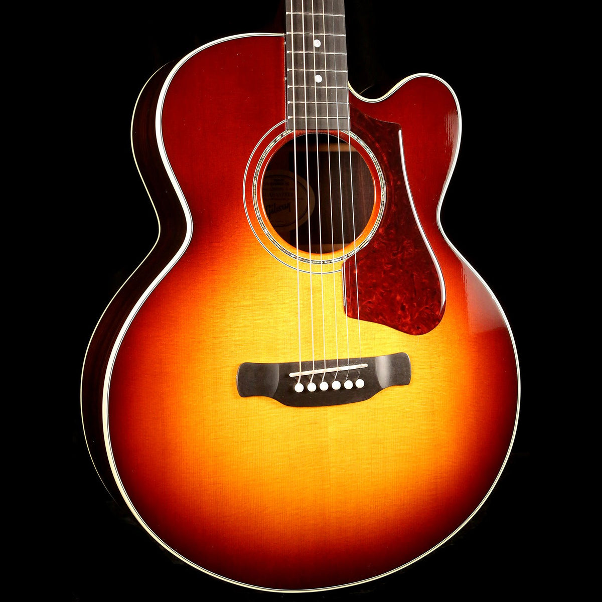 Gibson Parlor Avant Garde Acoustic-Electric Rosewood Burst — 6