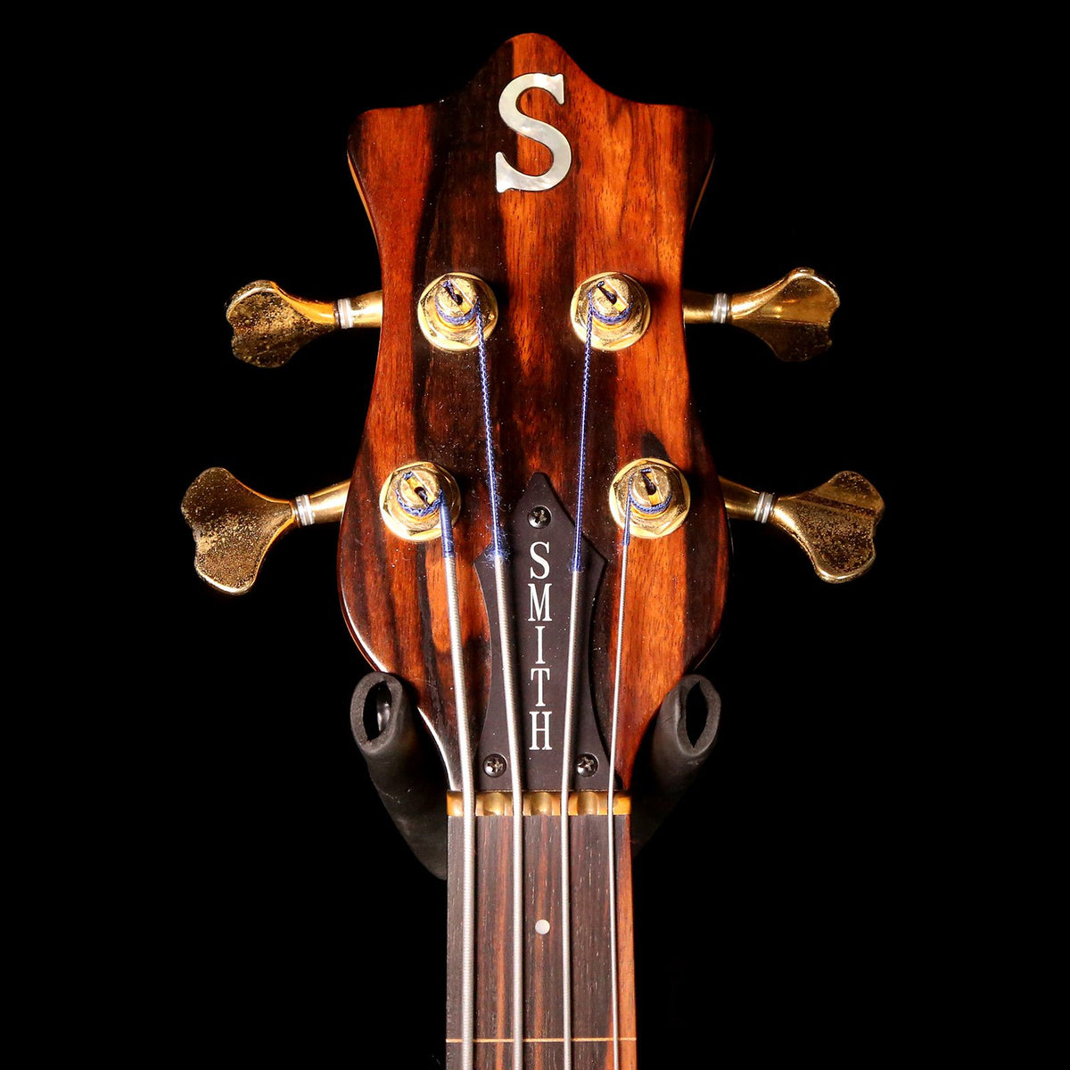 Ken Smith BSR-4EG Flame Walnut Fretless Bass Natural — 4