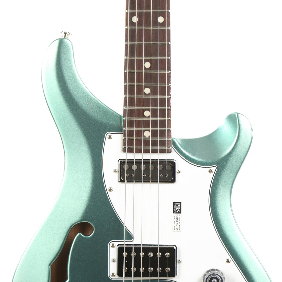 PRS S2 Vela Semi-Hollow Frost Green Metallic — 5