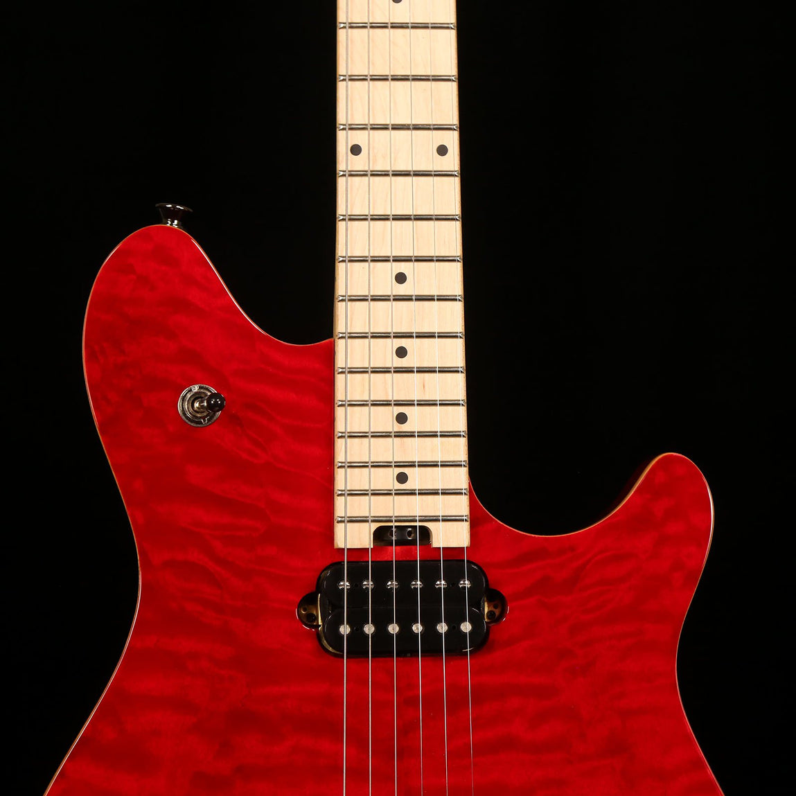 EVH Wolfgang Standard Transparent Red | The Music Zoo