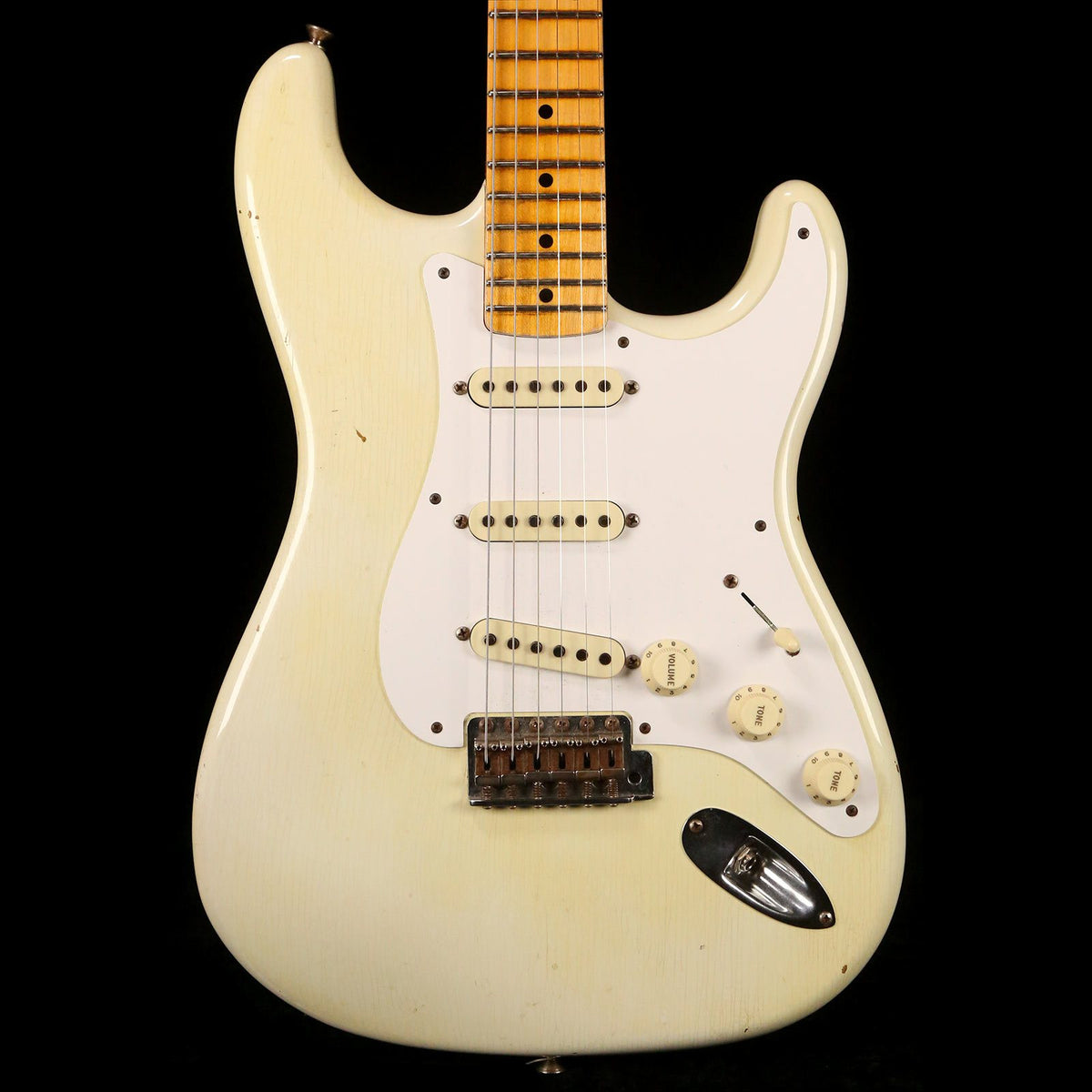 Fender Custom Shop 1957 Stratocaster Aged Olympic White 2015 — 1