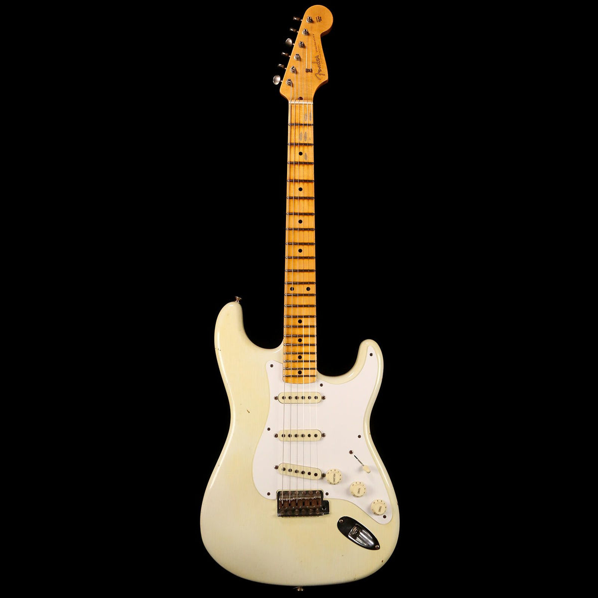 Fender Custom Shop 1957 Stratocaster Aged Olympic White 2015 — 2