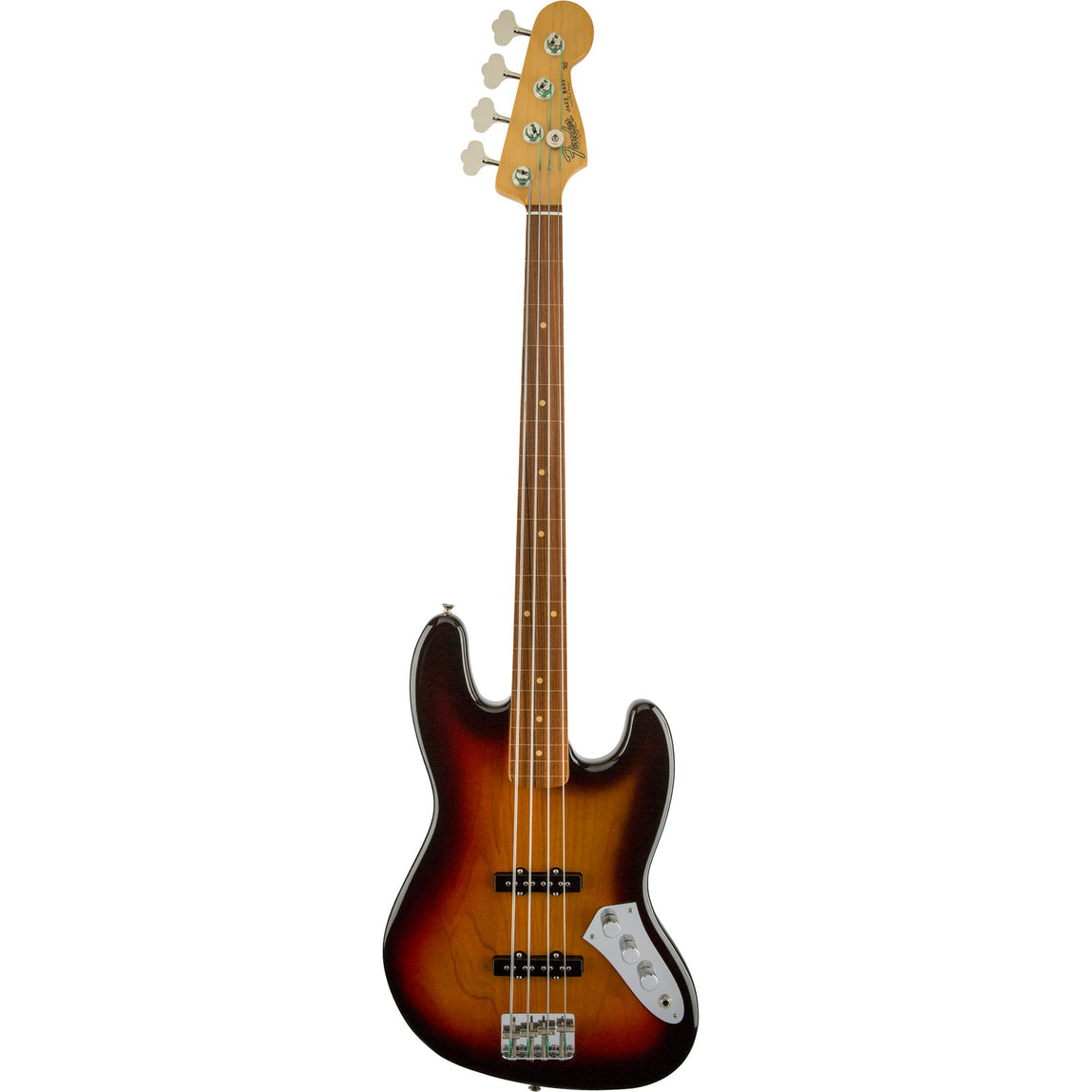 Fender Artist Series Jaco Pastorious Fretless Jazz Bass 3-Tone