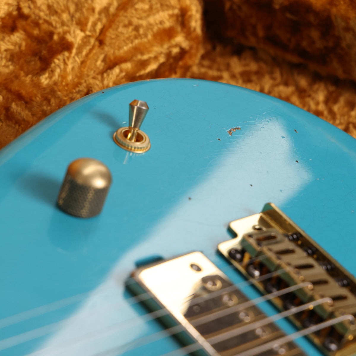 Charvel Custom Shop Nitro Aged San Dimas Faded Taos Turquoise — 9