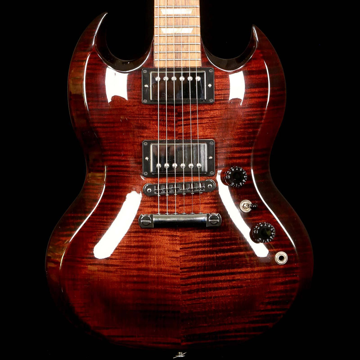 Gibson SG Carve Top Limited Edition Autumn Burst 2009 — 1