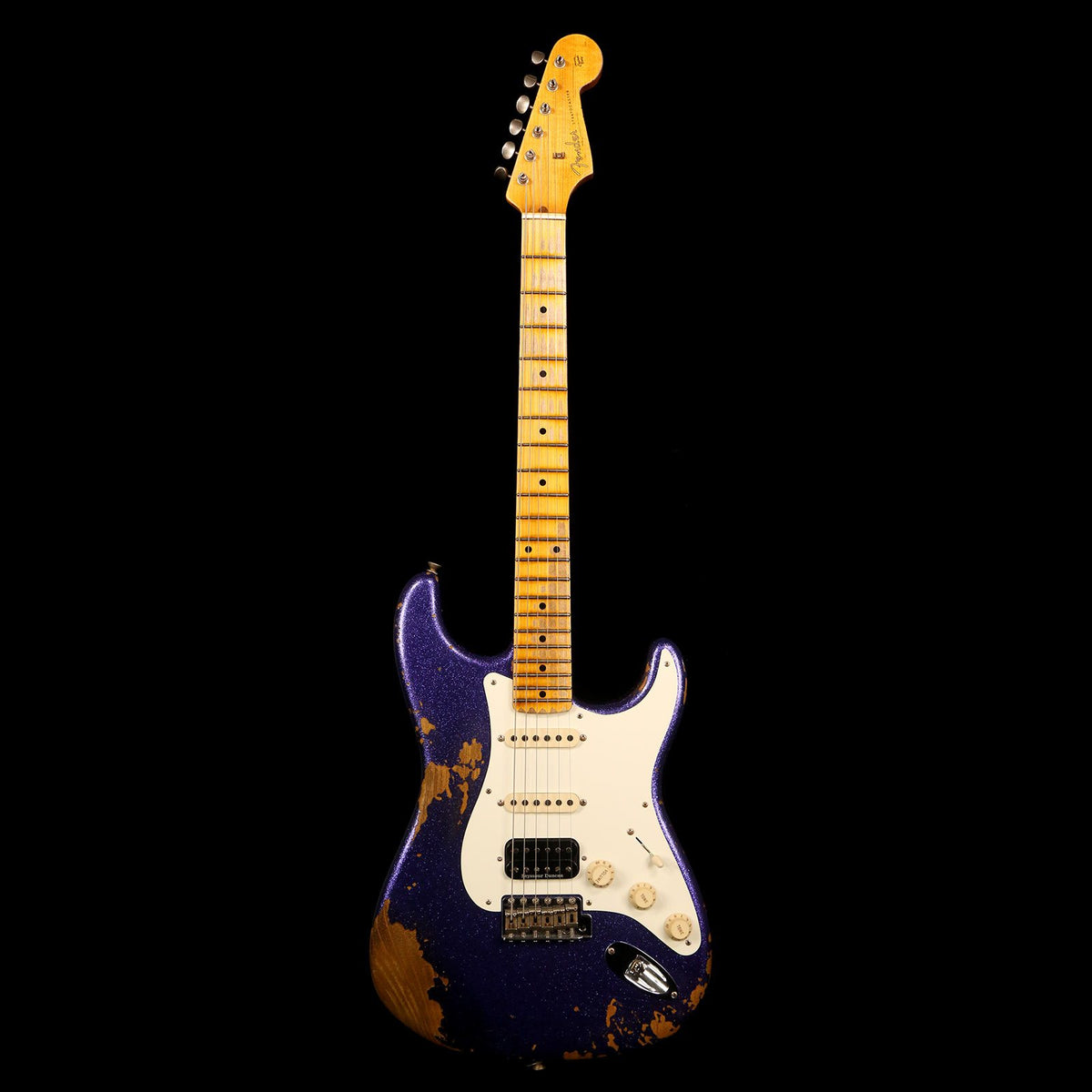 Fender Custom Shop 1957 Stratocaster HSS Heavy Relic Purple Sparkle 2018 — 2
