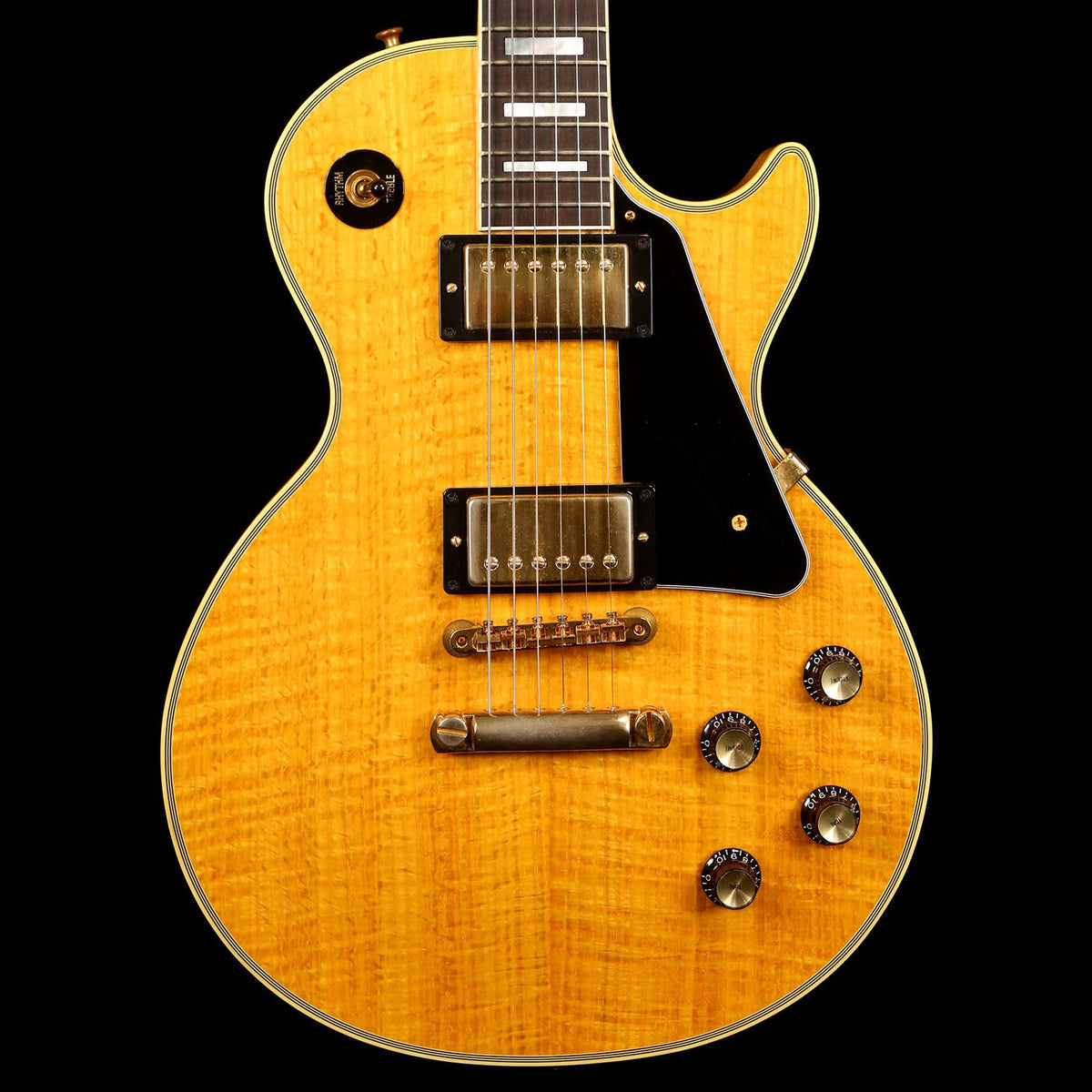 Gibson Custom Shop 1968 Les Paul Custom Chambered Korina Natural 2003 — 1