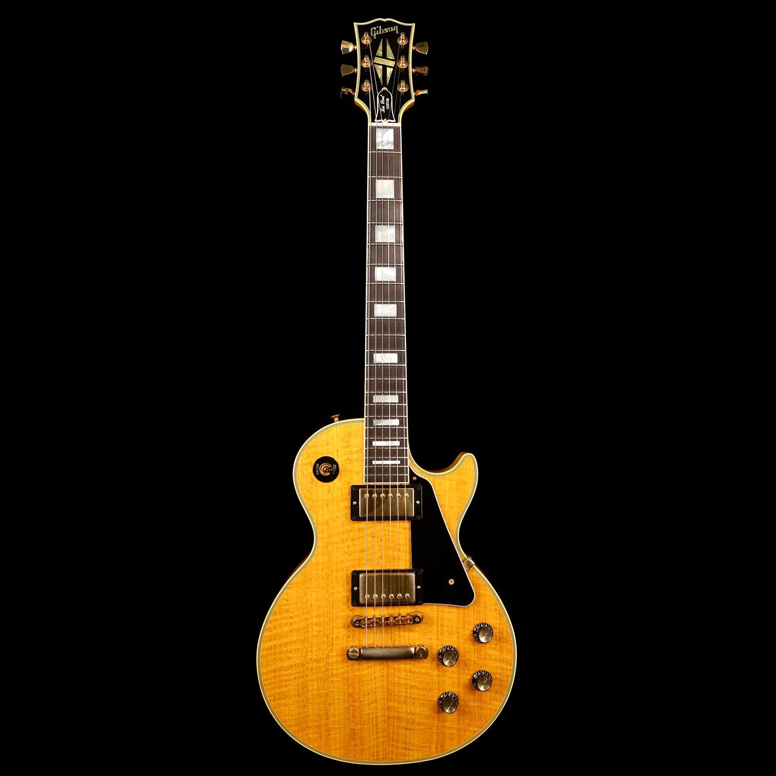 Gibson Custom Shop 1968 Les Paul Custom Chambered Korina Natural