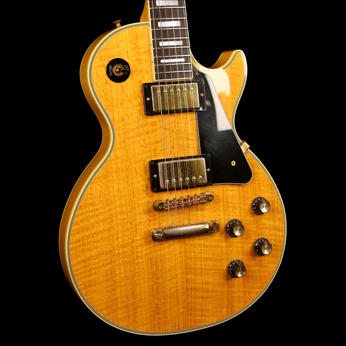 Gibson Custom Shop 1968 Les Paul Custom Chambered Korina Natural 2003 — 6