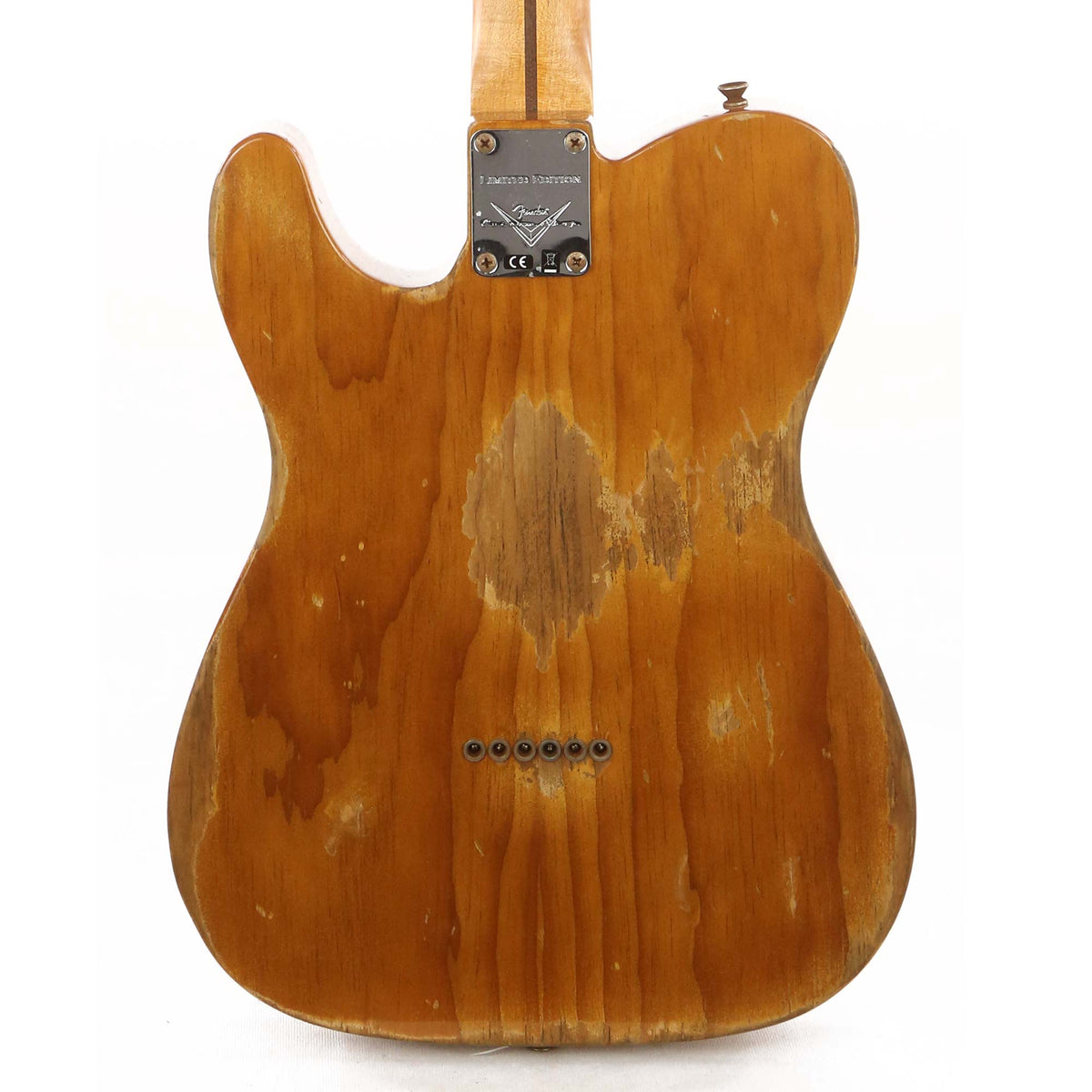 Fender Custom Shop Double Esquire Roasted Pine Heavy Relic Natural — 7